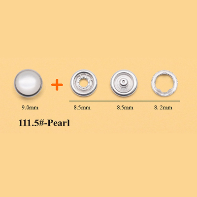 509/D9.0mm Pearl Snap Button