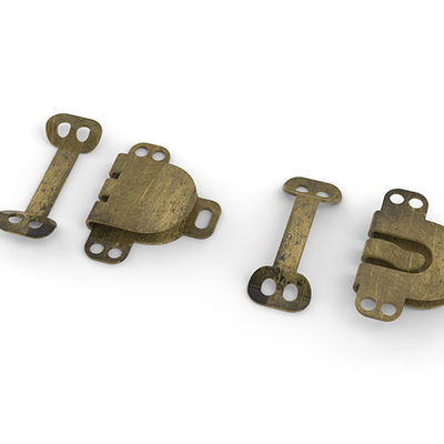 TH8018 Sew On Hook and Bar