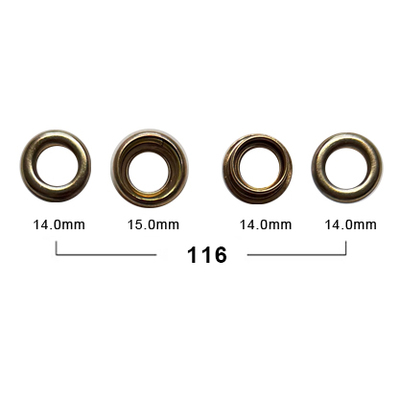 S116/D14.0mm Eyelet Snap Button