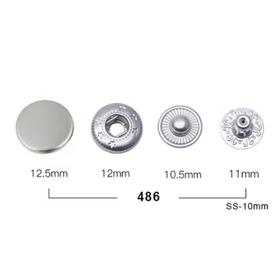 S486/D12.5mm Spring Snap Button