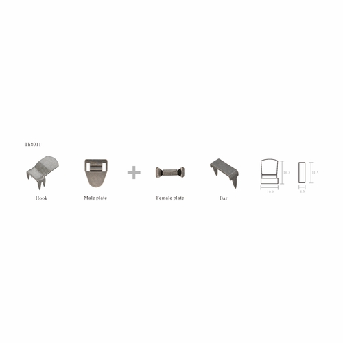 TH8011 4 Prongs Hook and Bar