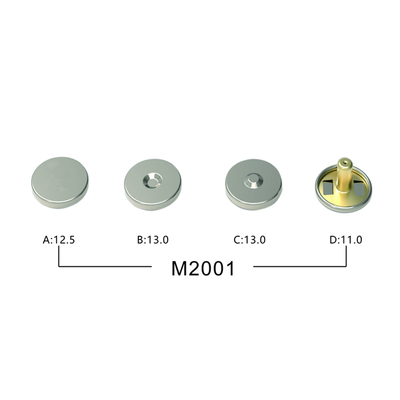 M2001/D12.5mm Magnetic Snap Button