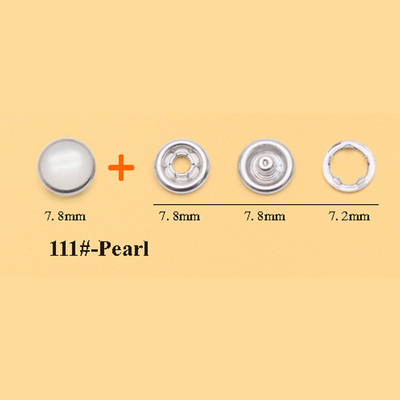 508/D7.8mm Pearl Snap Button