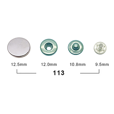 S113/D12.5mm Spring Snap Button