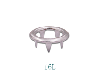 16L Ring Prong Stainless Steel